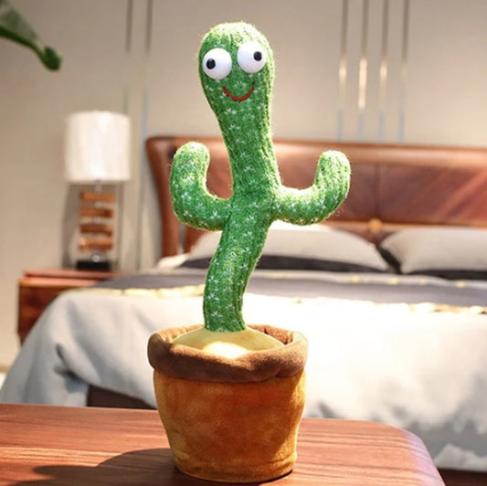 🌵🎤 ¡Cactus Bailarín Interactivo que Habla y Baila! 🎤🌵