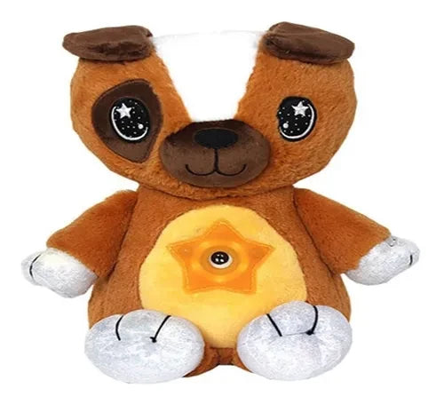 🌟🧸 Peluche Proyector Estelar Oso Café – ¡Luces Nocturnas Mágicas! 🧸🌟