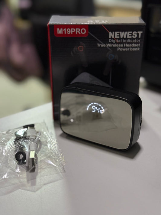 Audífonos M19 Pro Bluetooth
