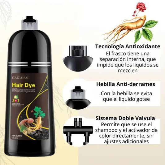 Champú Hair Dye - Cubre Canas®