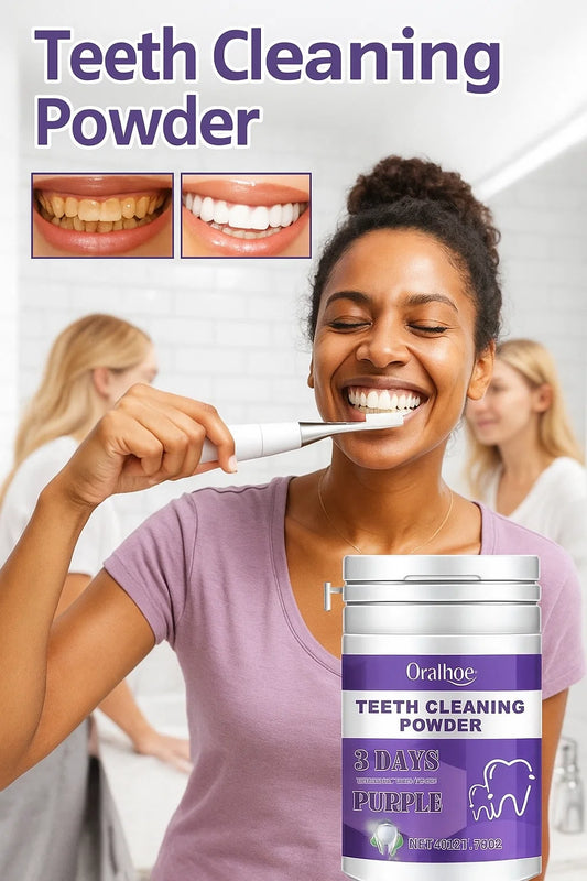 Polvo Blanqueador Dental Morado®