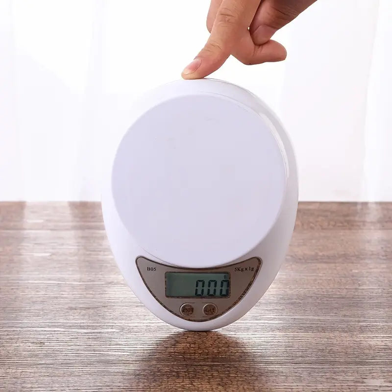 Gramera digital con recipiente