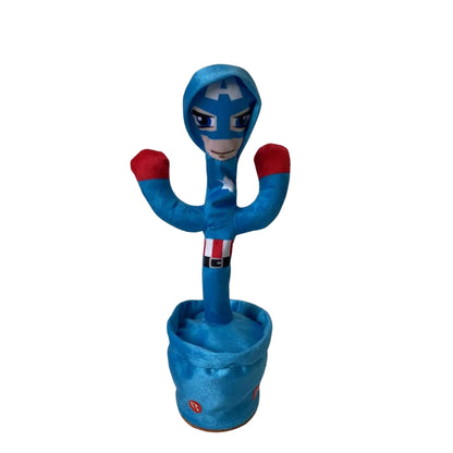 🎤🌵 ¡Cactus Bailarín Super Héroe que Canta y Baila! 🌵🎤