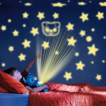 🌟🧸 Peluche Proyector Estelar Oso Café – ¡Luces Nocturnas Mágicas! 🧸🌟
