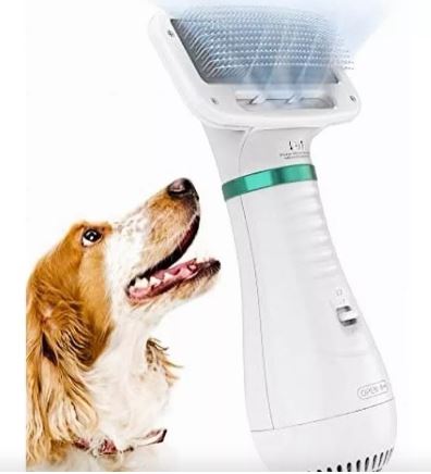 Cepillo Secador Rascador para Mascotas - ¡El Cuidado Perfecto para tu Mejor Amigo! 🐾💨