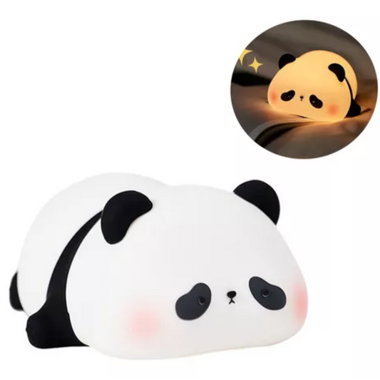 🐼✨ Lámpara Panda de Silicona 3 Tonos – Dulzura, Luz y Relajación ✨🐼