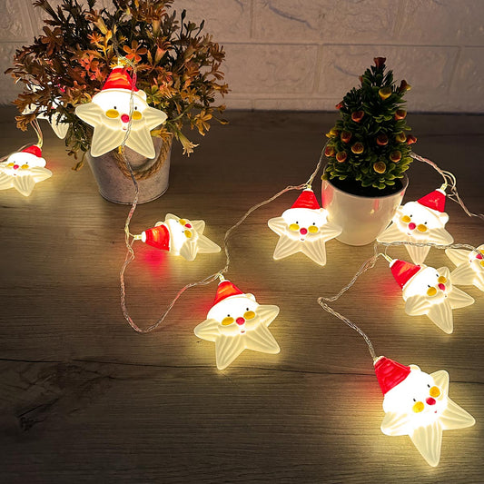 Guirnalda Led Navidad Papa Noel