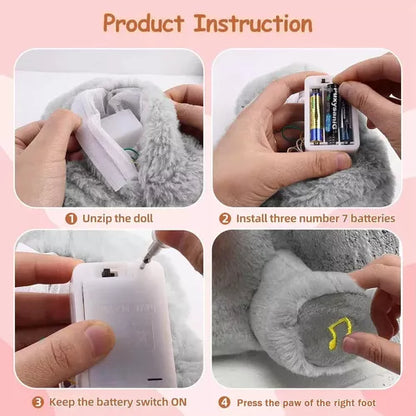 Peluche Luminoso de Relajación - ¡El Compañero Perfecto para un Sueño Tranquilo!