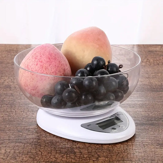Gramera digital con recipiente