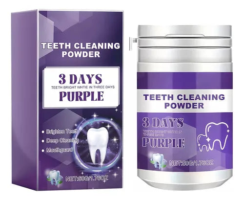 Polvo Blanqueador Dental Morado®