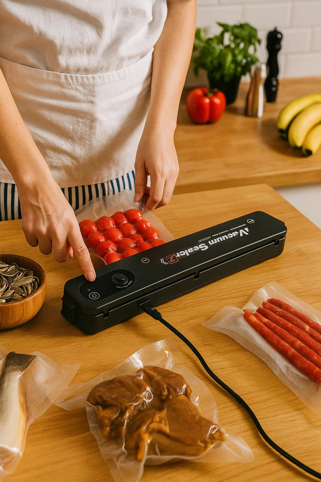 Maquina Selladora al Vacío para Alimentos