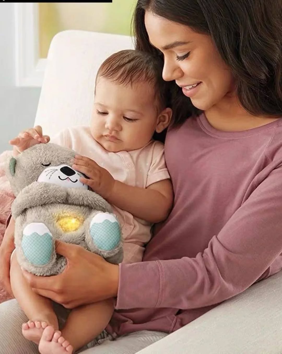 Peluche de Nutria con Respiración Suave