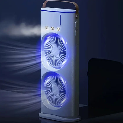 Ventilador de Pulverización Doble de Torre con Humidificador