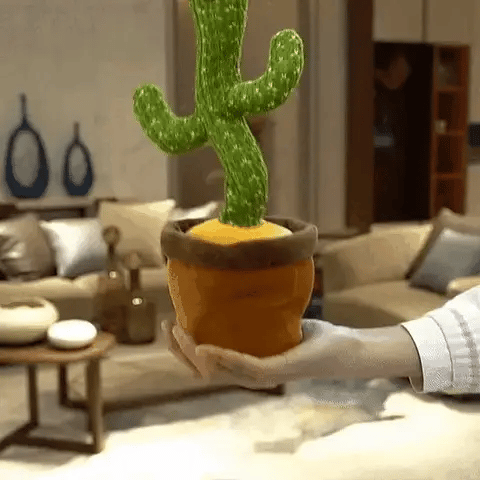 🌵🎤 ¡Cactus Bailarín Interactivo que Habla y Baila! 🎤🌵
