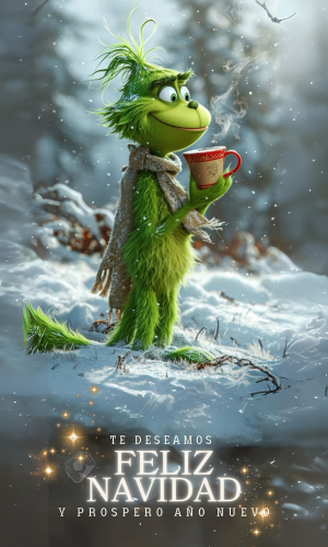 Funda Decorativa para Puerta Navideña